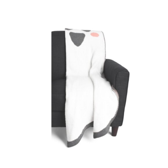 Envogue Ghost Shaped Knitted Throw | 50" x 70' | NWT - Picture 3 of 5